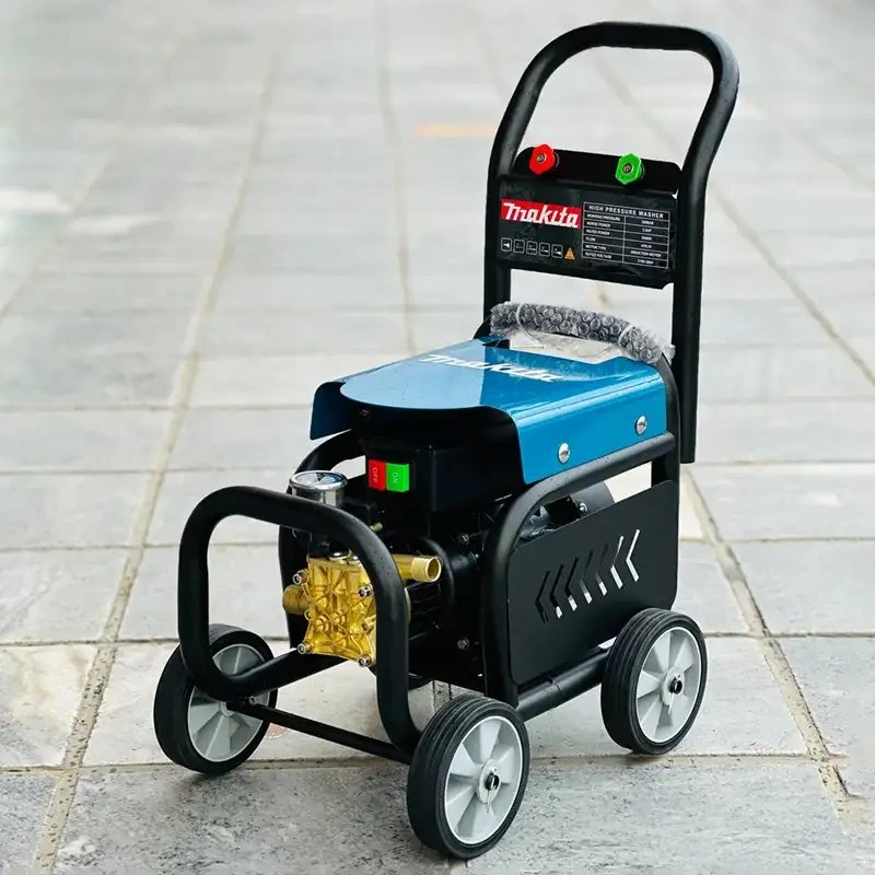 کارواش ماکیتا تمام صنعتی 300 بار چهار چرخ مدل carwash makita 300 bar wheeled