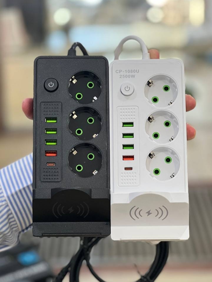سه راه محافظه دار برند پاور سوکت(POWER-SOCKET) مدل CP-1080U