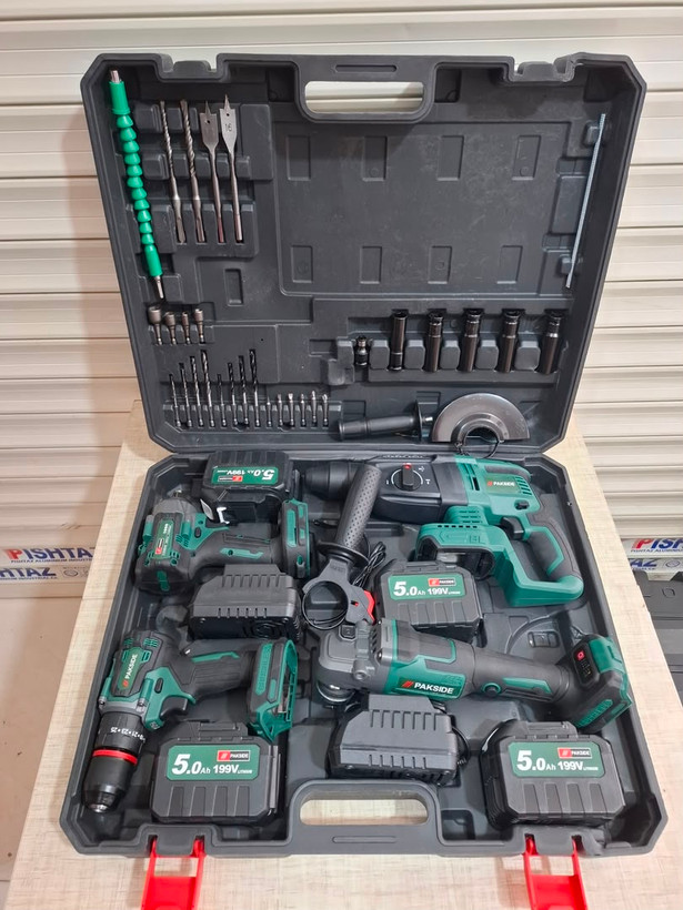 ست چهار قلو شارژی پارکساید مدل M88NEW اتوماتیک با ولتاژ ۸۸ ولت